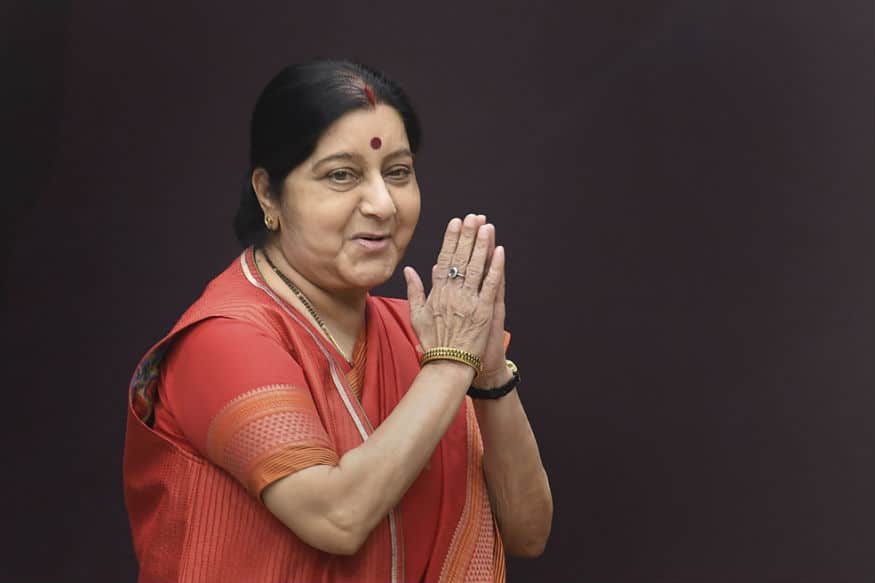 sushma swaraj passed away