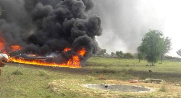 air-fighter-plane-crashed-after-just-15-minutes-after-flying