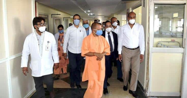 उत्तर प्रदेश में कोरोना