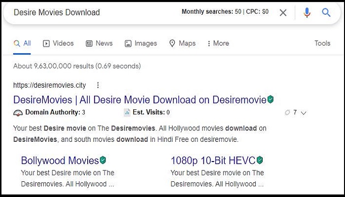 Desire Movies Download Websites