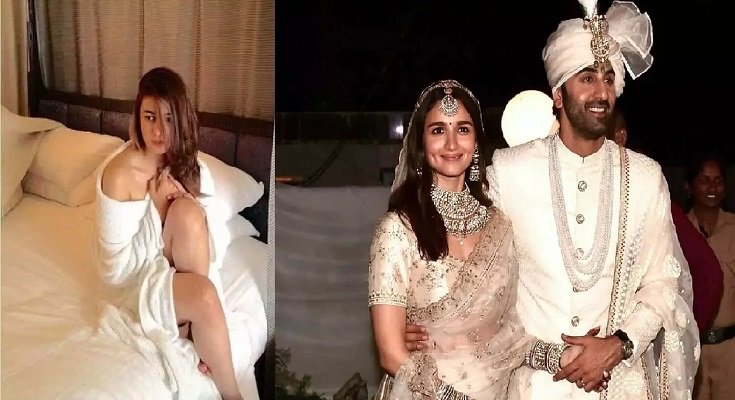 आलिया रणबीर सुहागरात