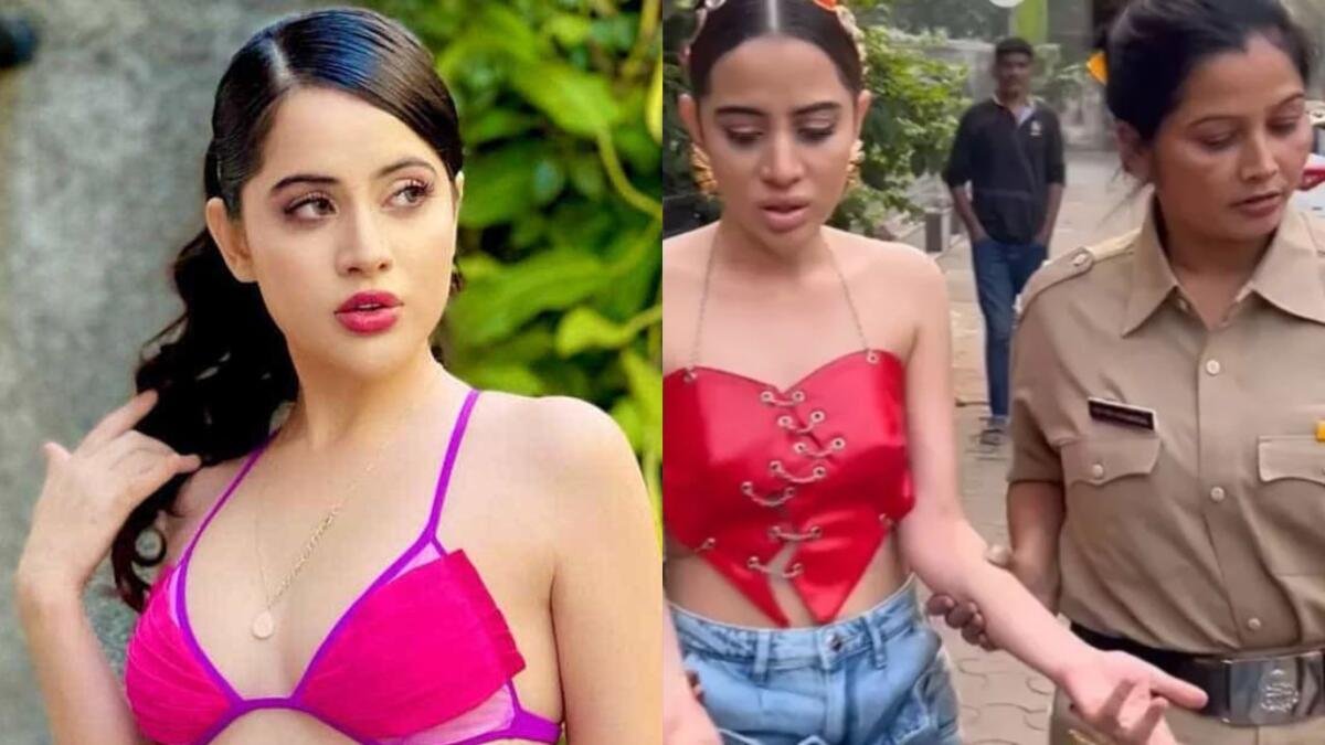 Urfi Javed Police Video