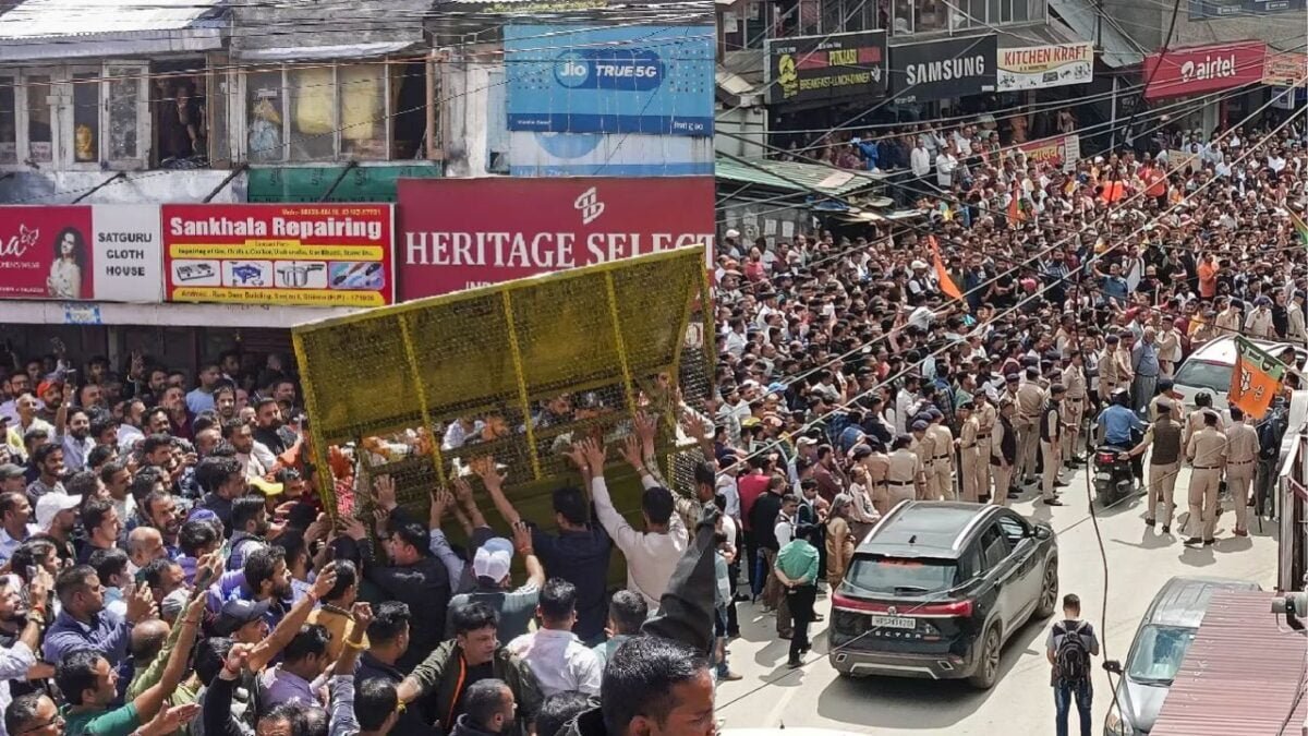 Shimla Sanjauli Masjid Protest