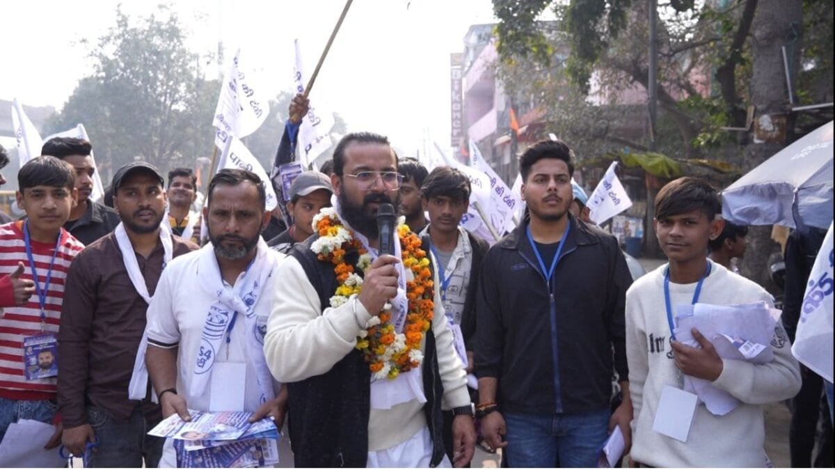 खिलखिलाकर के नेतृत्व में BS4 पार्टी की विशाल चुनावी रैली